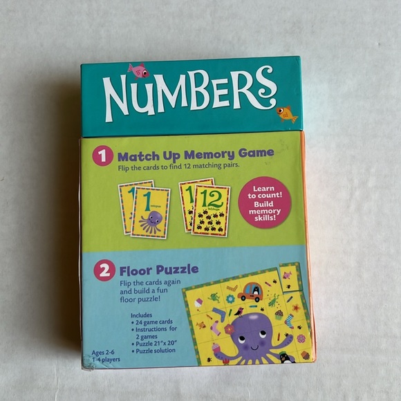 Alex ABC Cards & Numbers Match Game EUC - Picture 7 of 8